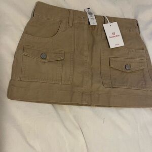 Stanley Best Tan Mini Skirt